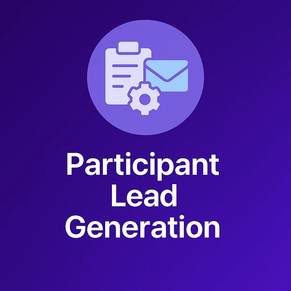 Participant Lead Generation