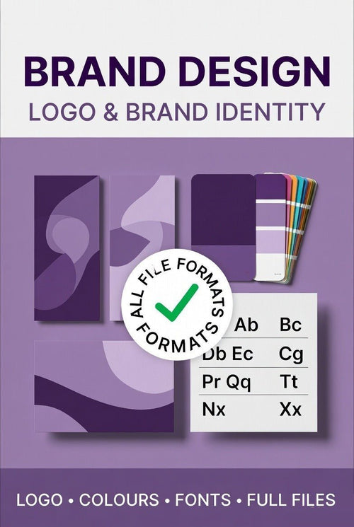 Business Logo & Brand Design Package - Veyora