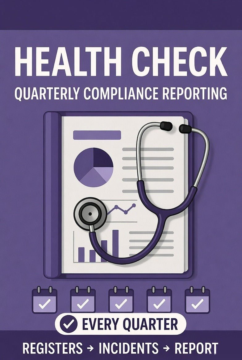 Compliance Health Check & Reporting (Quarterly) - Veyora