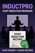 InductPro: Staff Induction Program - Veyora