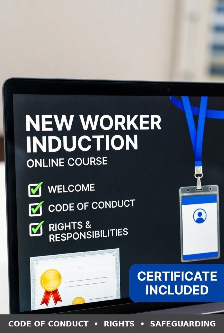 New Worker NDIS Induction (Online Course) - Veyora