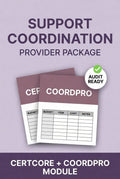 Support Coordination Provider Package - Veyora